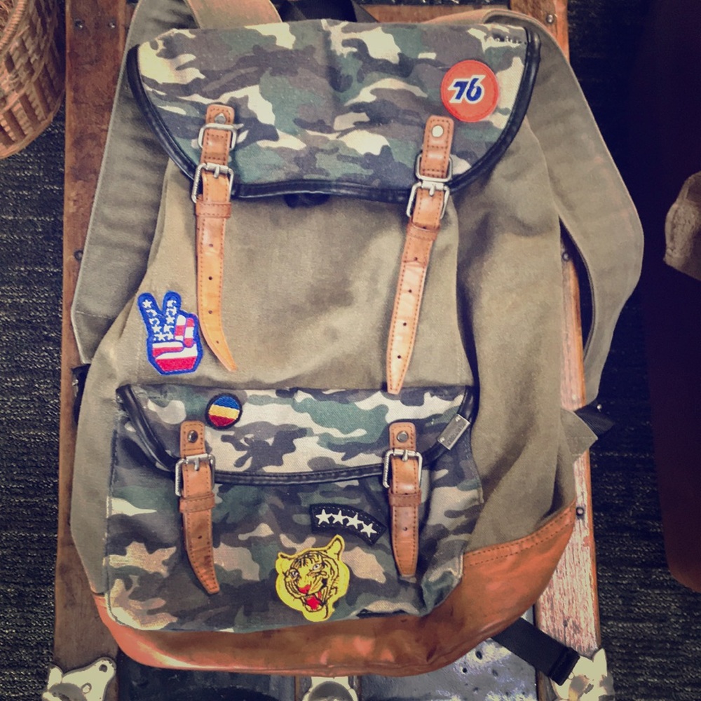 Olive/Camo Backpack